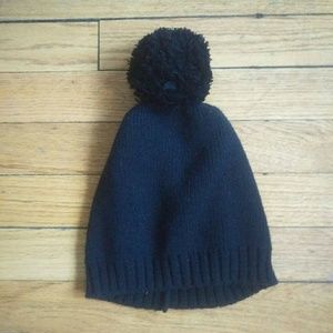 Black winter beanie